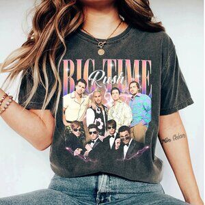New Big Time Rush Retro T Shirt for Fans Men Women Unisex Gift Tee
